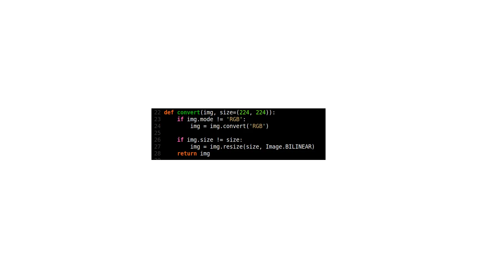 Diagram showing an image converted into a vector embedding